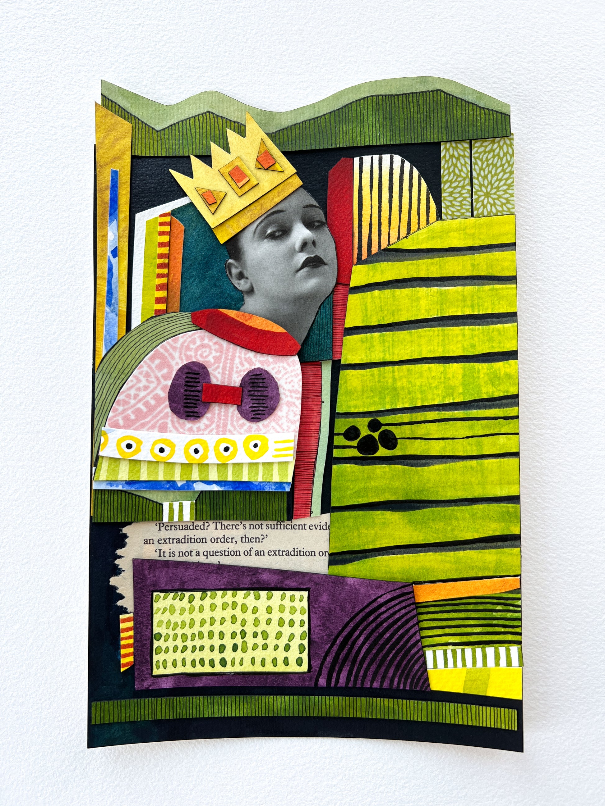 Collage by local Madison WI artist Sneha Mahajan